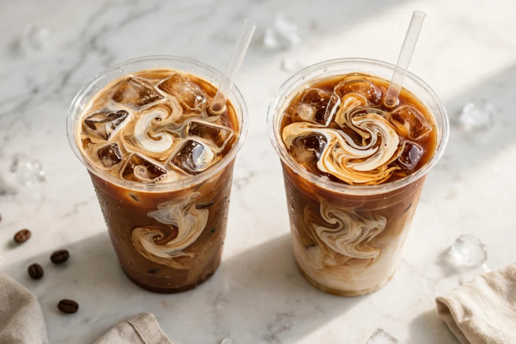 Starbucks iced coffee drinks