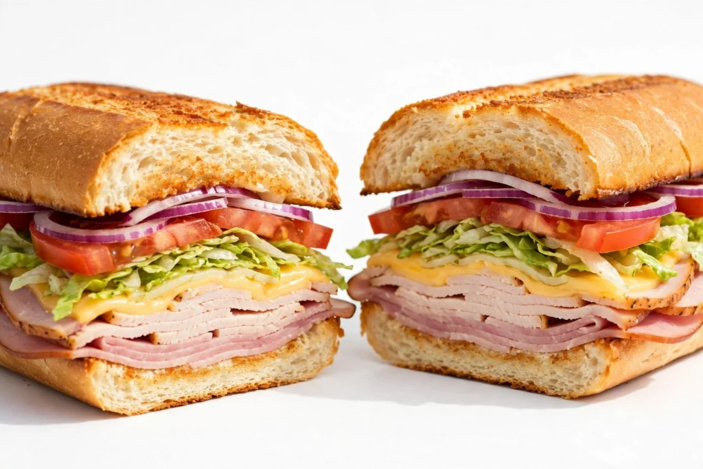 Subway fresh sub sandwich