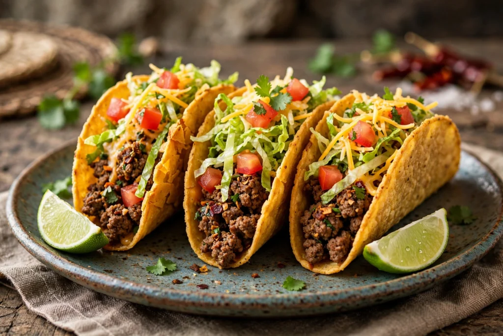 Taco Bell crunchy tacos